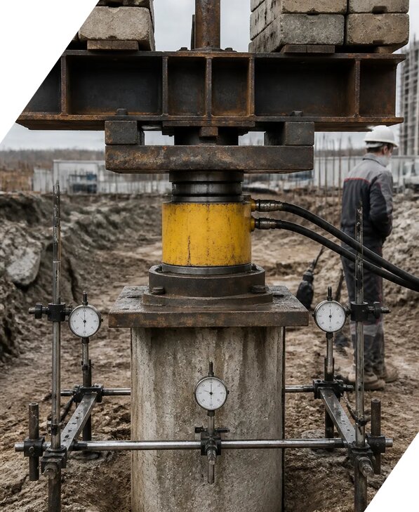 Статические испытания свай в Кызыле от 46670 р. | ЭкспертизаРоссия