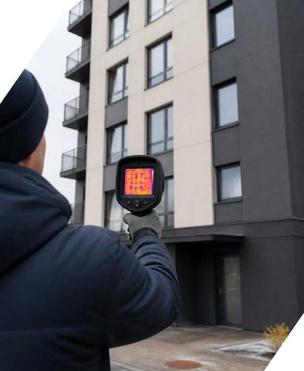 Тепловизионное обследование зданий в Кызыле от 5186 р. | ЭкспертизаРоссия