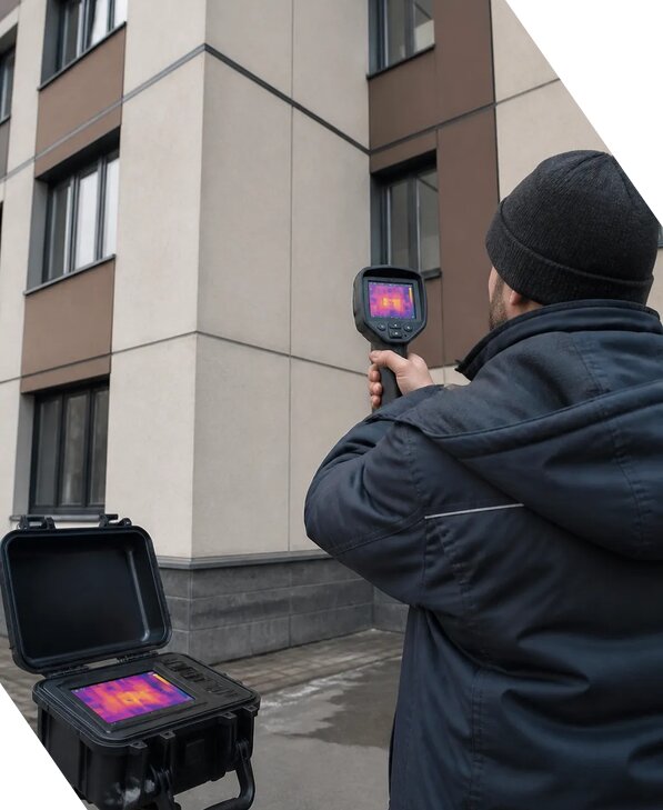 Тепловизионное обследование зданий и сооружений в Кызыле